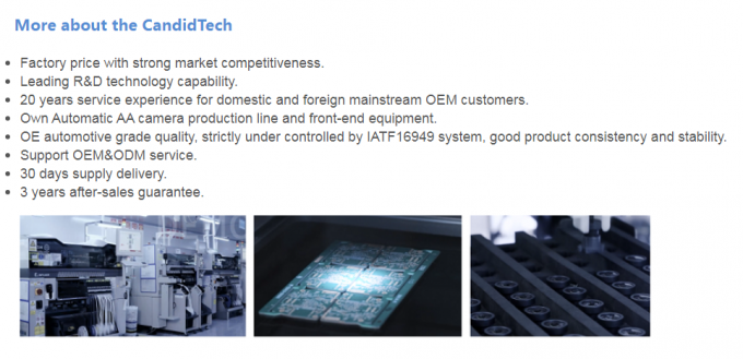 سیستم رادار امواج میلی متری 24GHz تشخیص نقطه کور تشخیص فاصله نزدیک
